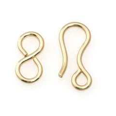 12mm 14kt Gold-Filled Hook and Eye Clasp