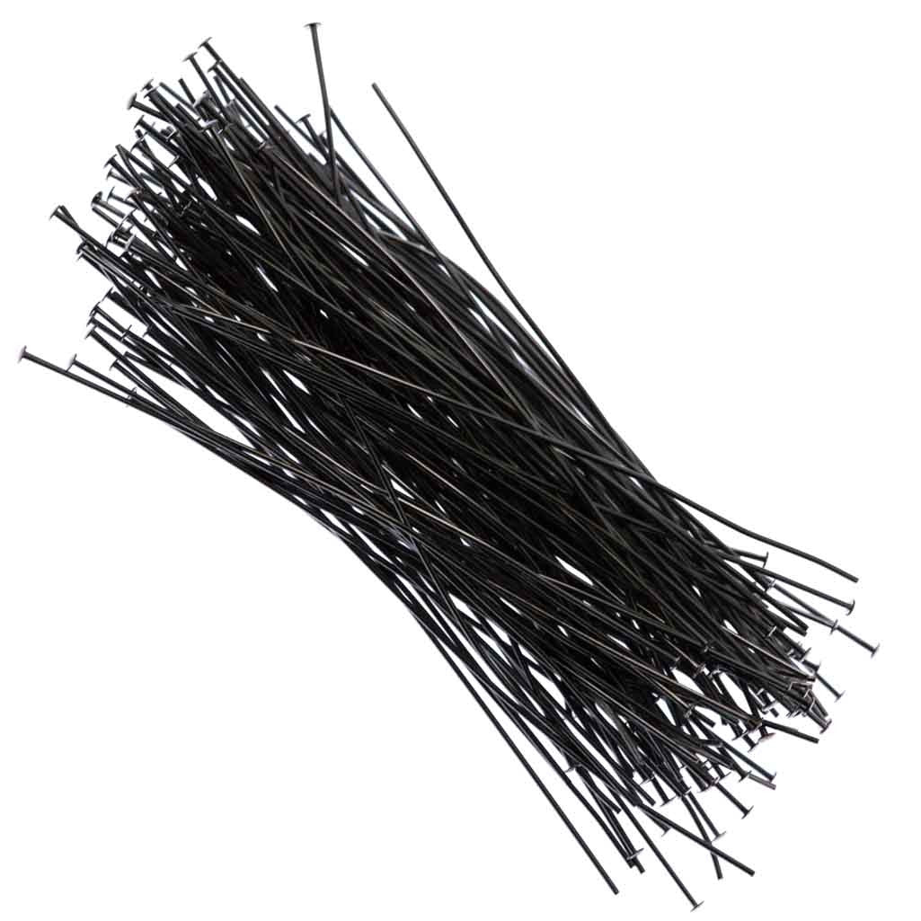 Headpin 3 inch Black Oxide 21ga 144pcs