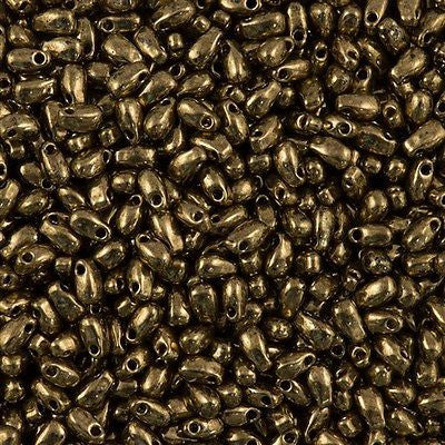 Miyuki Long Drop Seed Bead Metallic Bronze 10g (457)