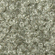 50g Miyuki Round Seed Bead 11/0 Transparent Taupe 11-2412