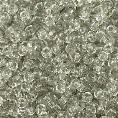 50g Miyuki Round Seed Bead 11/0 Transparent Taupe 11-2412