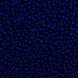 50g Czech Seed Bead 10/0 Opaque Navy Blue (33070)
