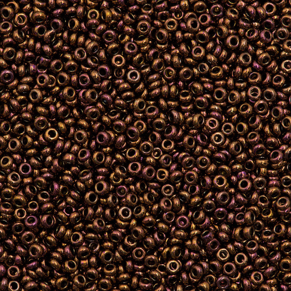 Toho Demi Round 11/0 Olympic Bronze 8g Tube (224)