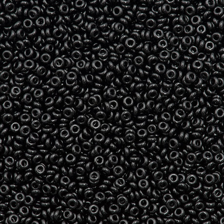 Toho Demi Round 8/0 Opaque Black 15g (49)