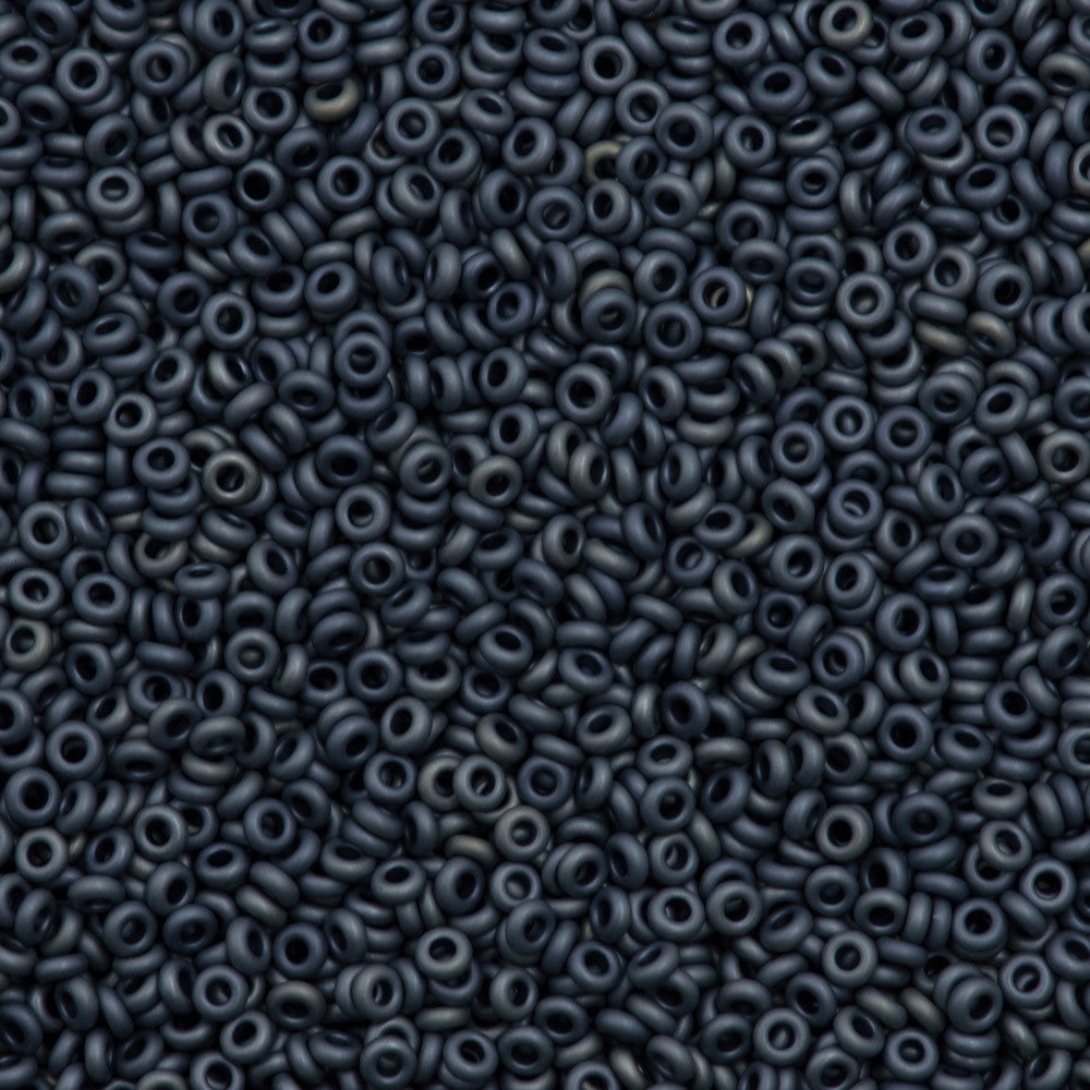 Toho Demi Round 8/0 Opaque Matte Blue Grey 8g Tube (612)