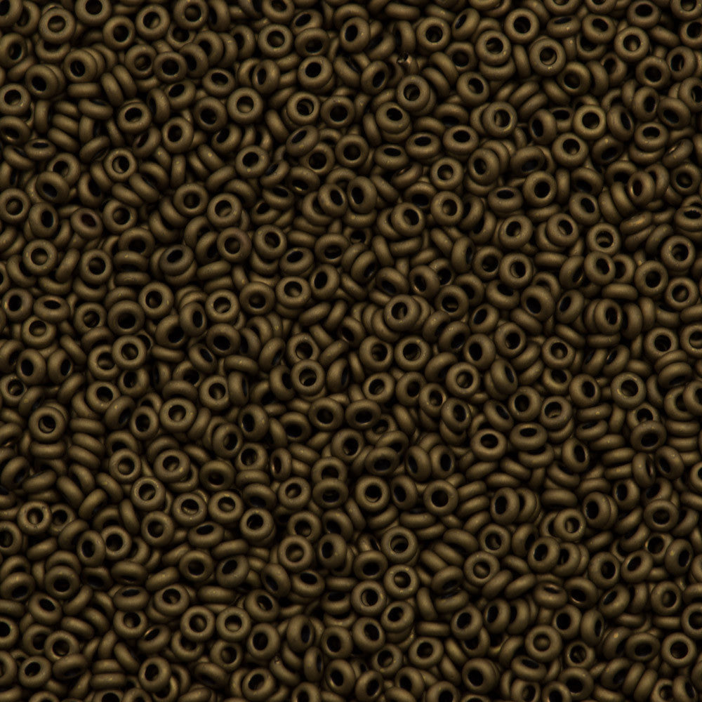 Toho Demi Round 8/0 Opaque Matte Soft Brown 8g Tube (702)