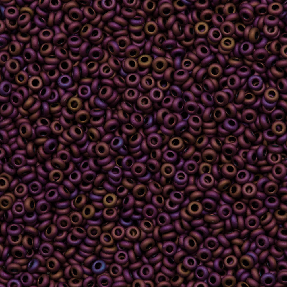Toho Demi Round 11/0 Opaque Matte Cabernet 8g Tube (703)