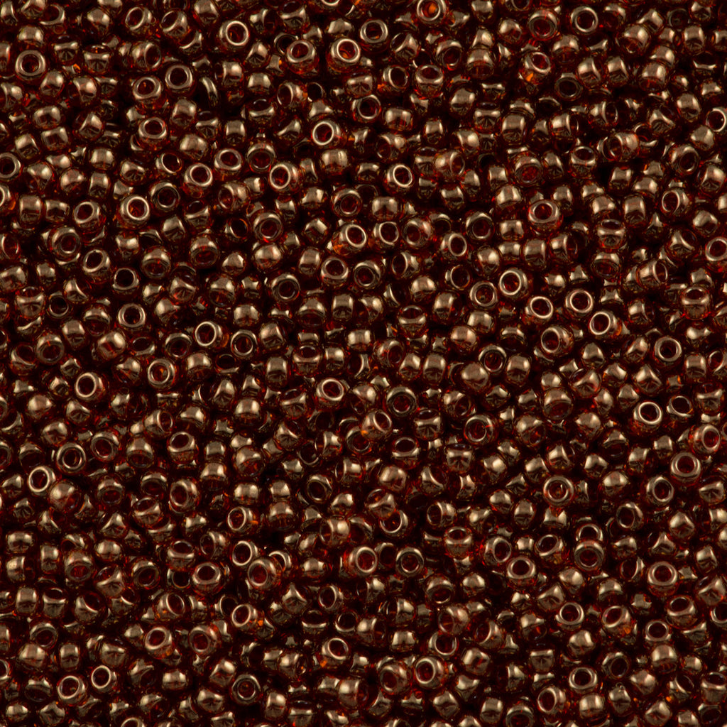 Toho Round Seed Beads 6/0 Gold African Sunset Luster 2.5-inch tube (329)