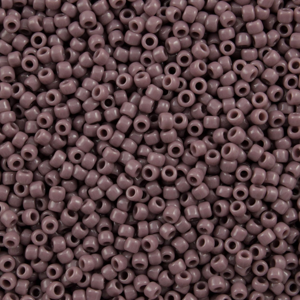 50g Toho Round Seed Beads 6/0 Opaque Amethyst (52)