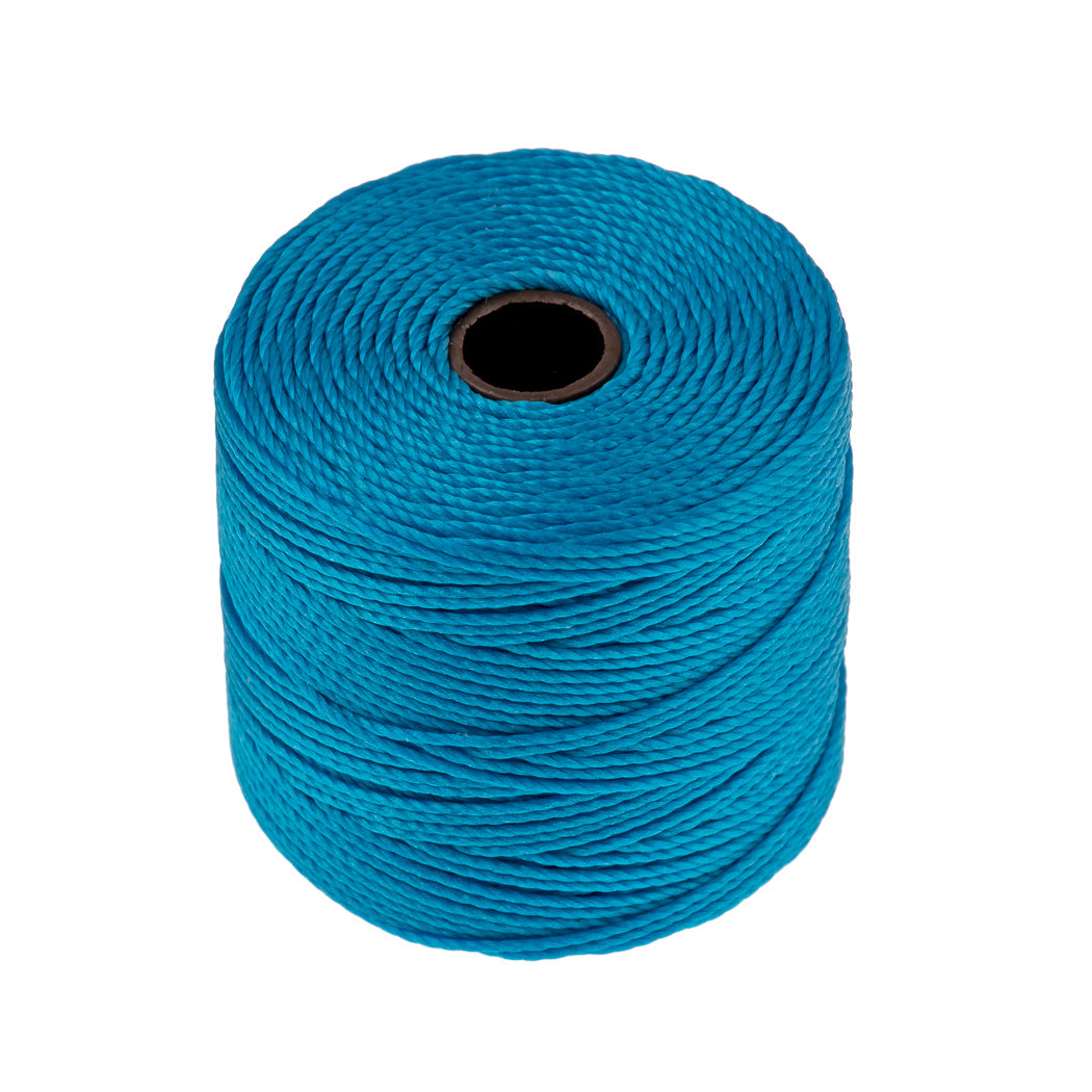 Bermuda Blue S-Lon Bead Cord 77 Yard Spool .5mm TEX 210