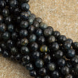 Blue Tiger's eye 4mm round beads 16" strand