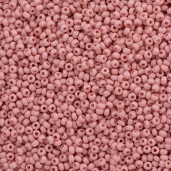 50g Czech Seed Bead 10/0 Dyed Pink Solgel (03193)
