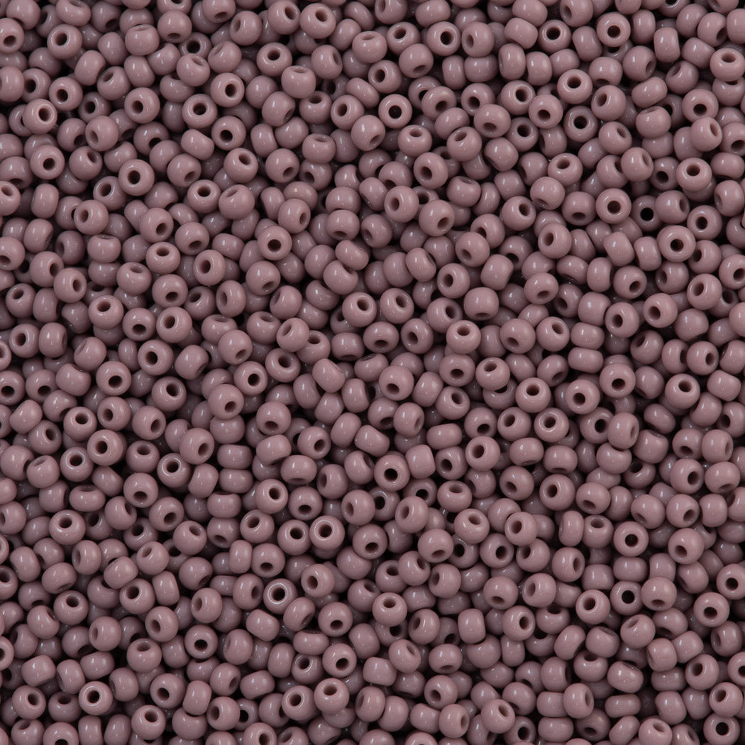 Czech Seed Bead 10/0 Opaque Light Purple (23020)