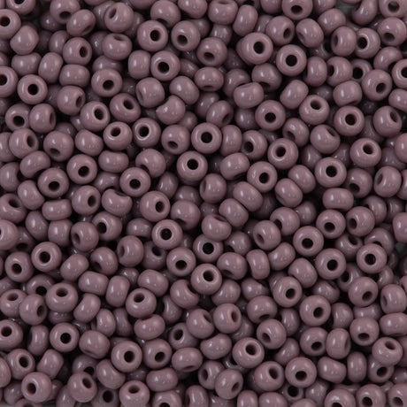 Czech Seed Bead 8/0 Amethyst Matte AB 2-inch Tube (21060M)