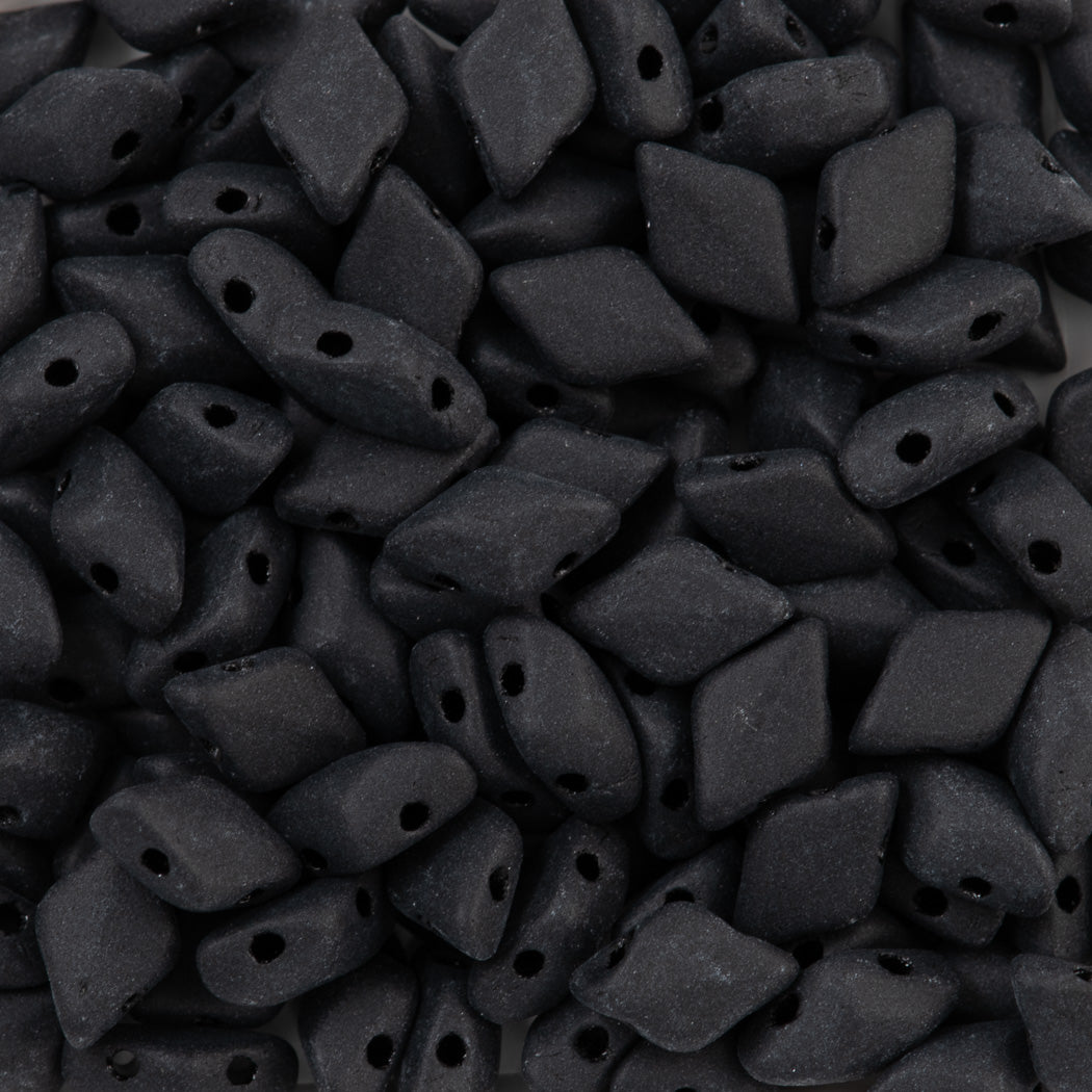 Gemduo 8X5mm Jet Matte 2-Inch Tube (23980M)