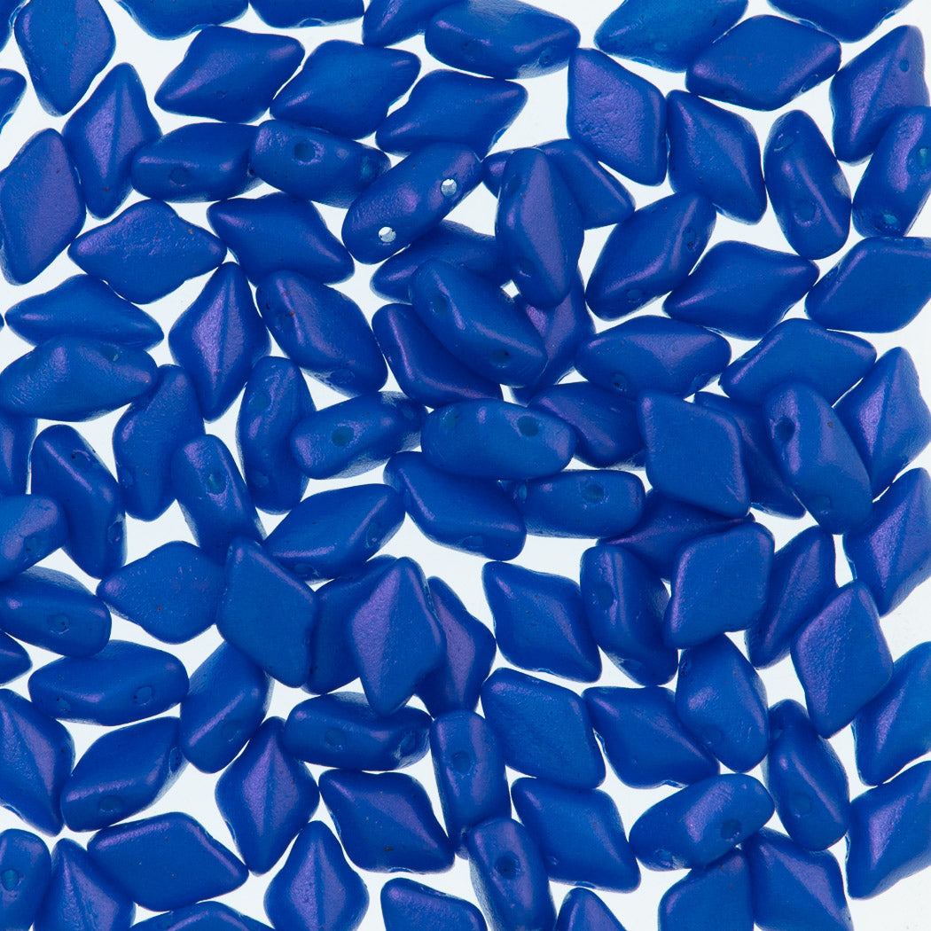 Gemduo Bead 8x5mm Tropical Blue Raspberry 2-Inch Tube (24509)