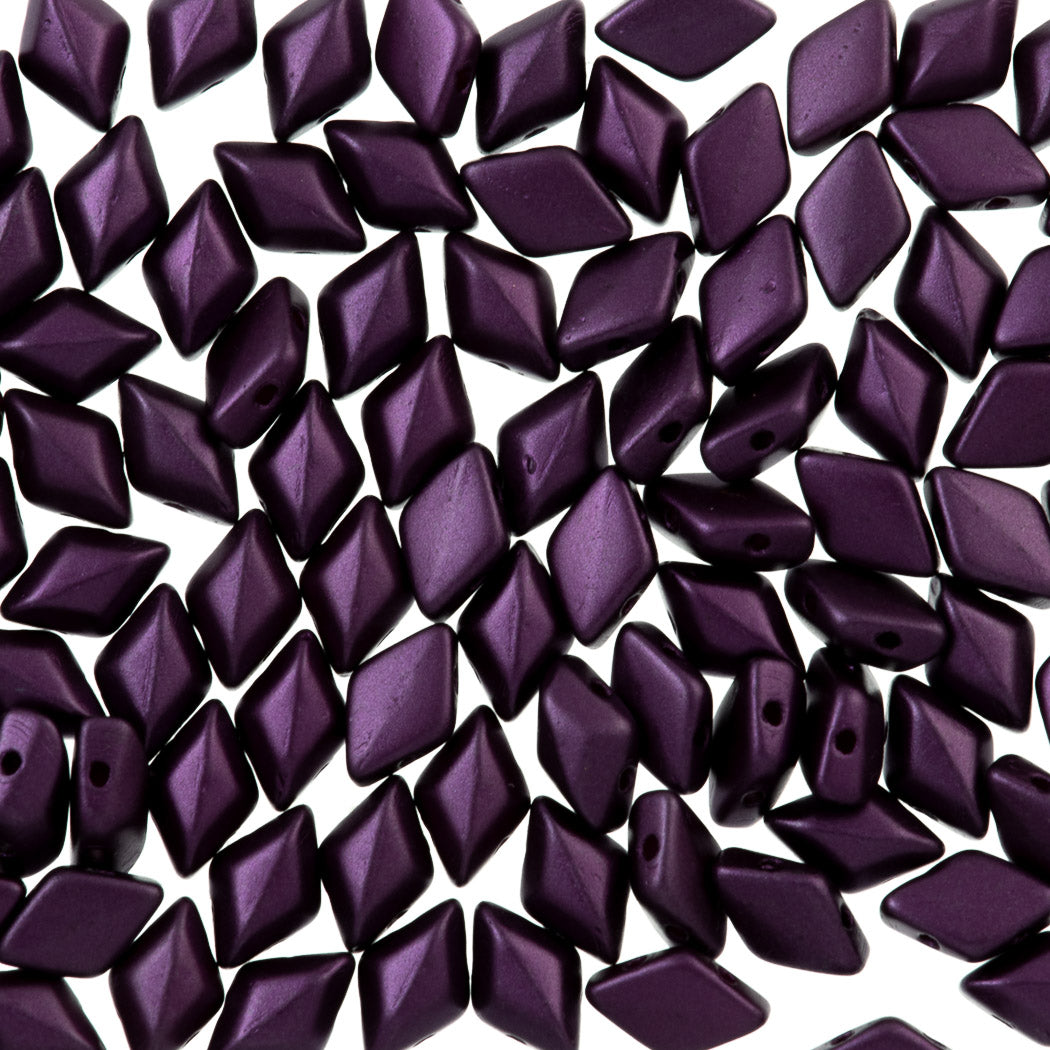 Gemduo Bead 8x5mm Pastel Bordeaux 2-Inch Tube (25032)