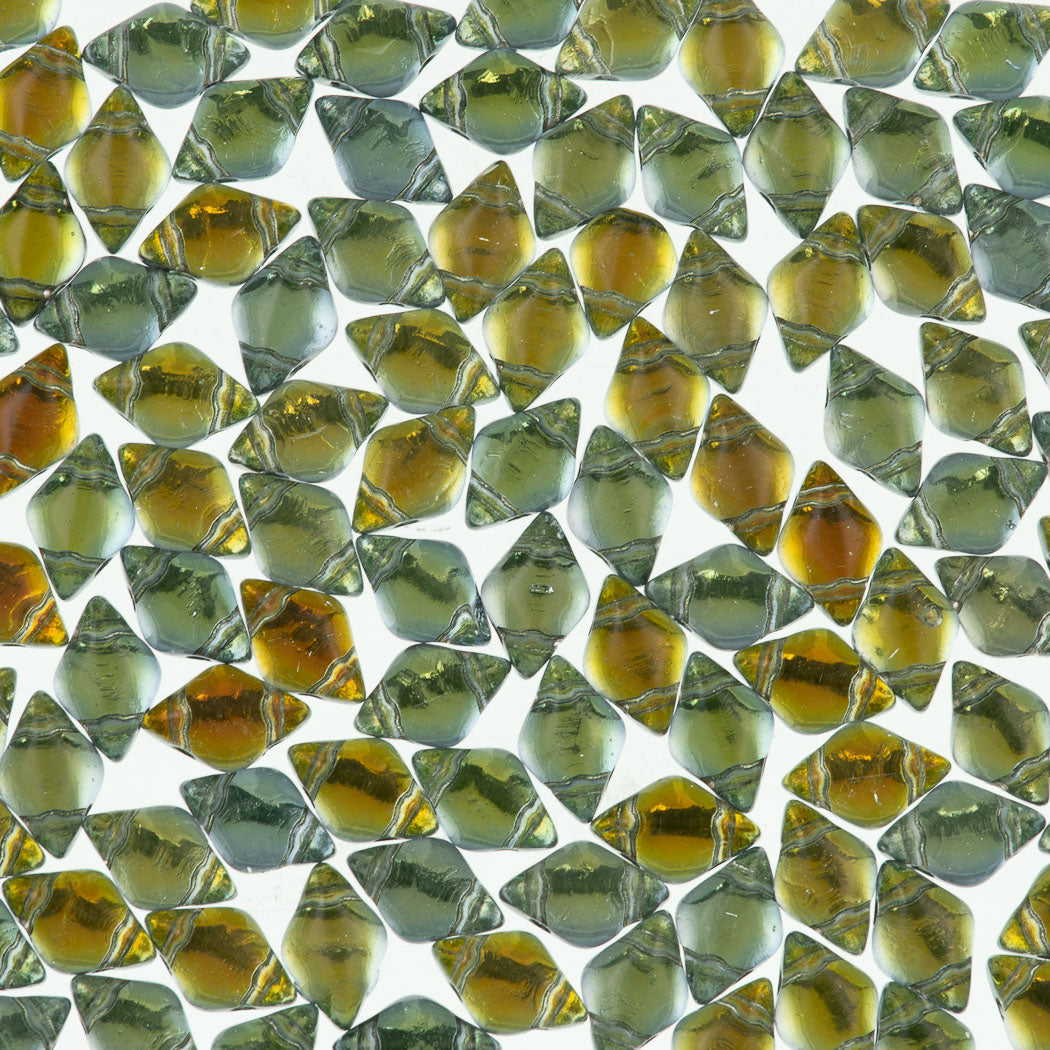 Gemduo Bead 8x5mm Backlit Hazel Sun 2-Inch Tube (80130UR)