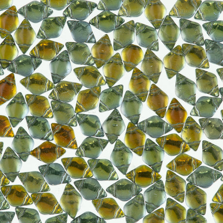 Gemduo Bead 8x5mm Backlit Hazel Sun 2-Inch Tube (80130UR)