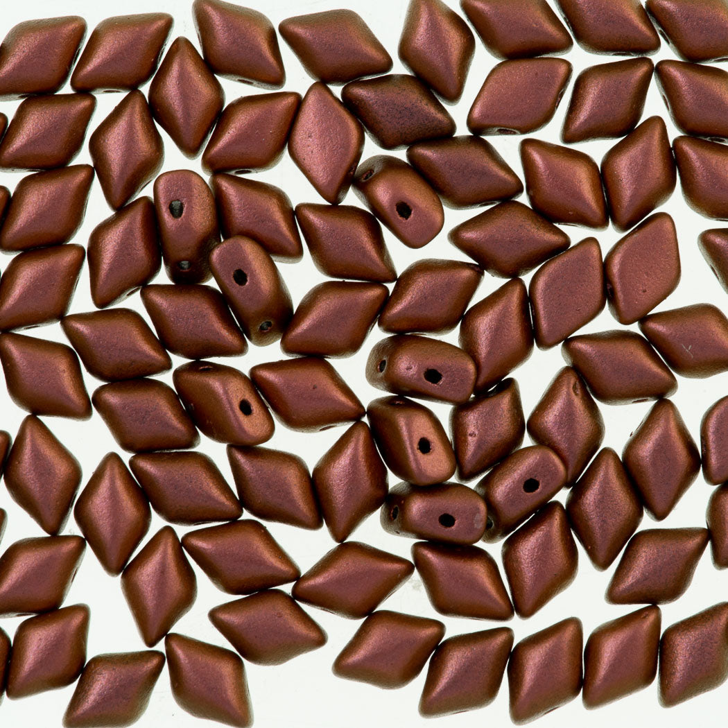 Gemduo Bead 8x5mm Polychrome Copper Ombre 2-Inch Tube (94100)