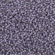 50g Toho Round Seed Bead 6/0 PermaFinish Translucent Silver Lined Alexandrite (2122PF)