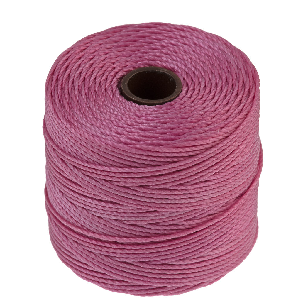 Light Orchid S-Lon Bead Cord 77 Yard Spool .5mm TEX 210