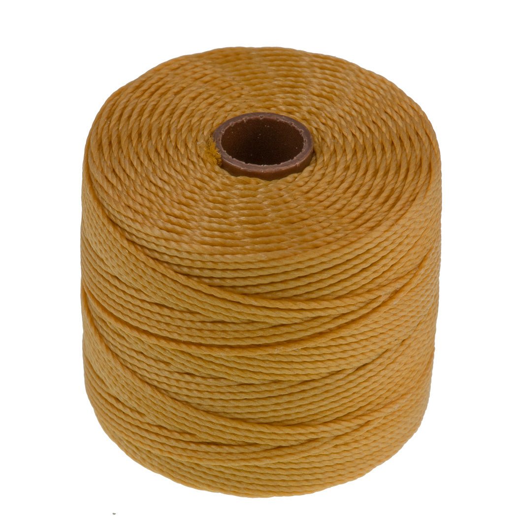 Marigold S-Lon Bead Cord 77 Yard Spool .5mm TEX 210