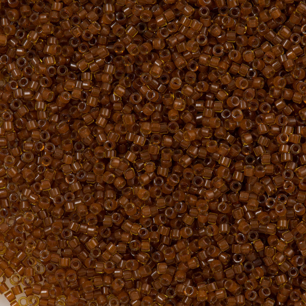 Miyuki Delica Seed Bead 11/0 Peridot Bronze 2.5-inch Tube DB1391