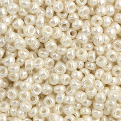 Miyuki Round Seed Bead 8/0 Antique Pearl Ceylon (592)