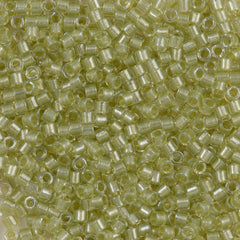 Miyuki Delica Seed Bead 10/0 Inside Dyed Color Peridot 7g Tube DBM903