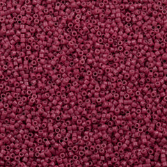 Miyuki Delica Seed Bead 11/0 Duracoat Dyed Opaque Pansy 2-inch Tube DB2118