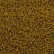 Miyuki Delica Seed Bead 11/0 Duracoat Dyed Opaque Spanish Olive 2-inch Tube DB2141