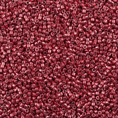 Miyuki Delica Seed Bead 11/0 Galvanized Dyed Color Raspberry DB428