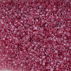 25g Miyuki Delica seed bead 11/0 Shimmering Rose DB902