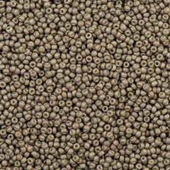50g Miyuki Round Seed Bead 11/0 Matte Metallic Tarnish (2091)