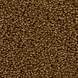 Miyuki Round Seed Bead 11/0 Metallic Light Bronze (457L)