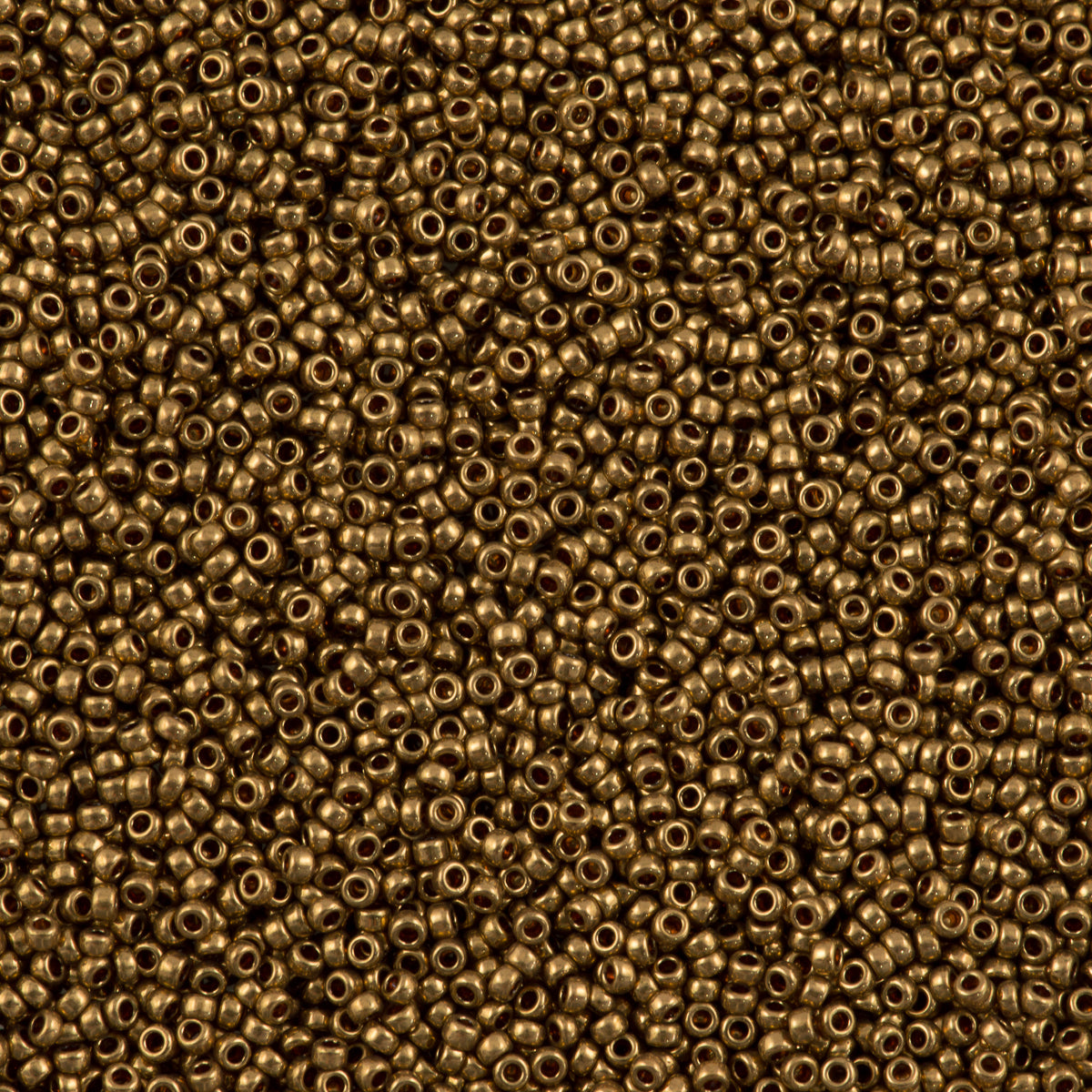Miyuki Round Seed Bead 11/0 Metallic Light Bronze (457L)