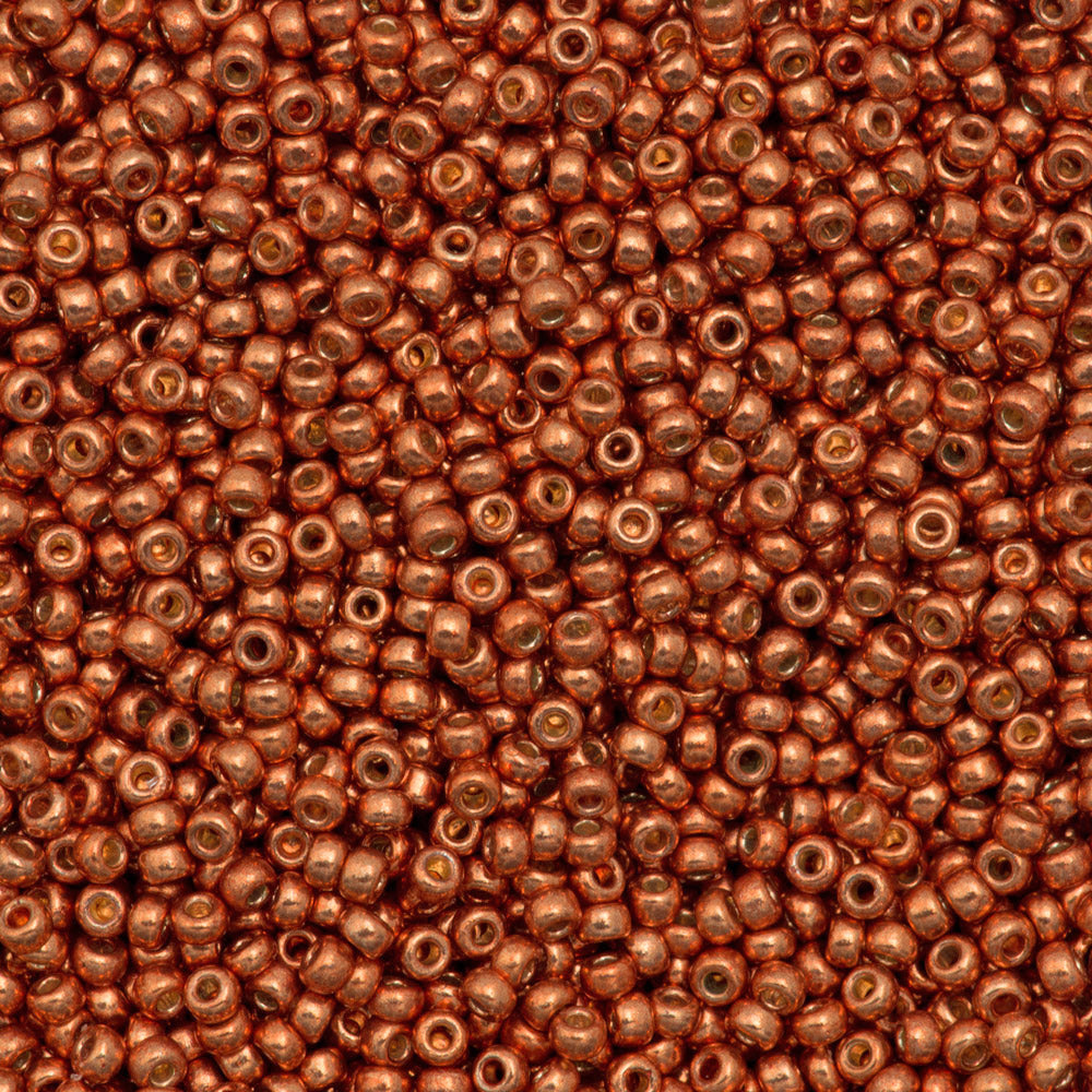 Miyuki Round Seed Bead 11/0 Duracoat Galvanized Pink Blush (4207)