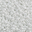 Miyuki Round Seed Bead 11/0 White Ceylon (528)