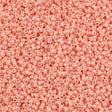 Miyuki Round Seed Bead 11/0 Opaque Salmon Luster (596)