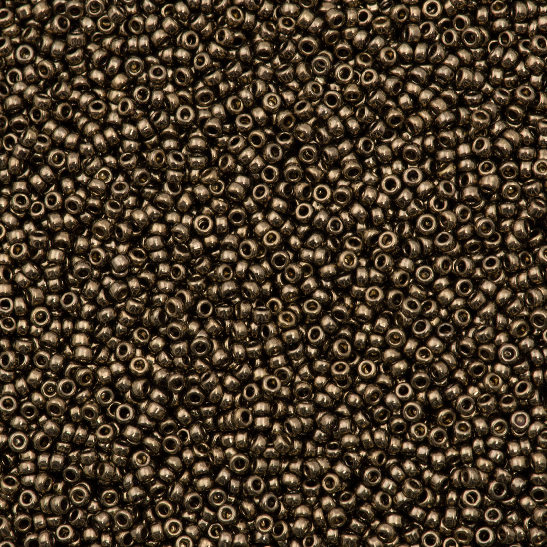 Miyuki Round Seed Bead 11/0 Metallic Dark Bronze (457)