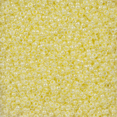 Miyuki Round Seed Bead 15/0 Lemon Ice Ceylon 2-inch Tube (514)