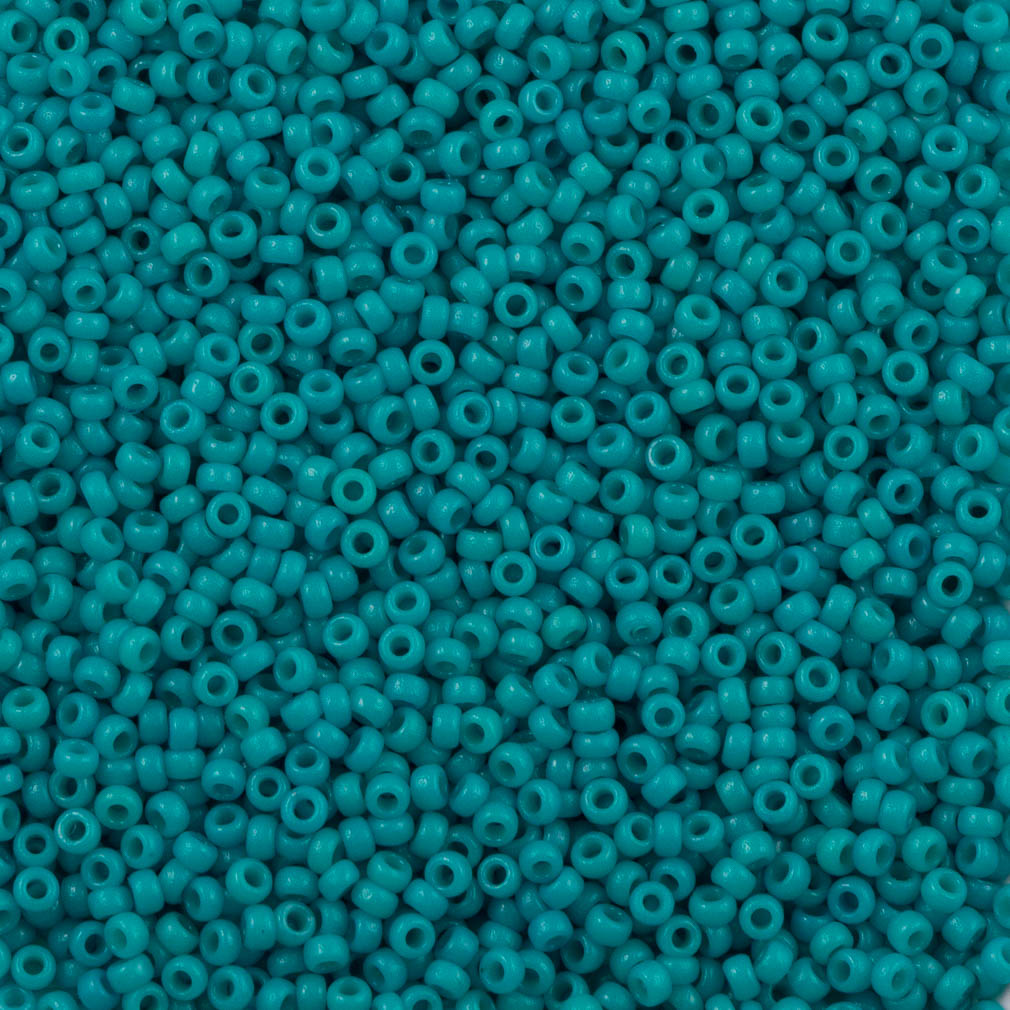 Miyuki Round Seed Bead 15/0 Duracoat Opaque Azure (4483)