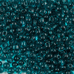 Miyuki Drop Fringe Seed Bead Transparent Teal 24g Tube (2405)