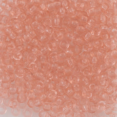 Miyuki Round Seed Bead 6/0 Transparent Pale Pink (155)