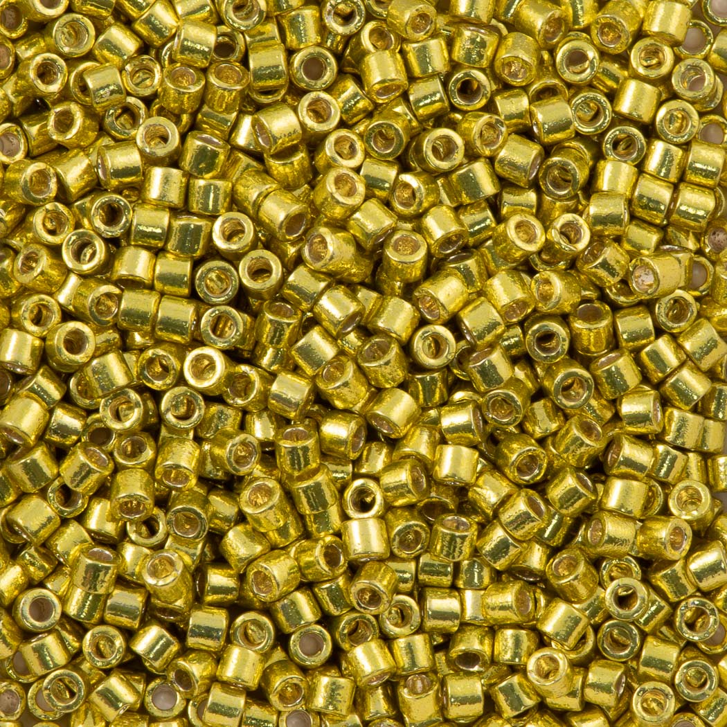 Miyuki Delica Seed Bead 10/0 Duracoat Galvanized Zest DBM1835