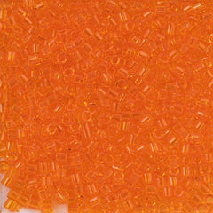 Miyuki Delica Seed Bead 10/0 Transparent Orange 7g Tube DBM703