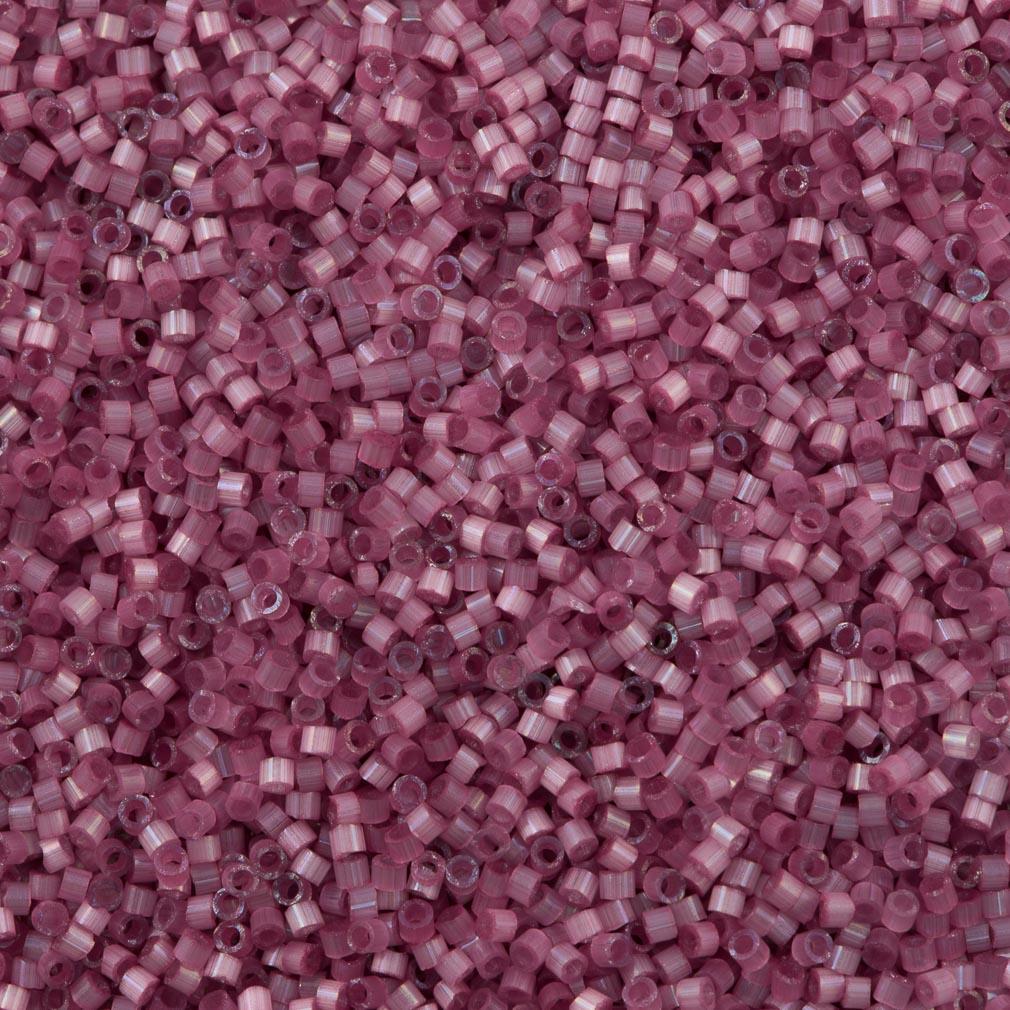 25g Miyuki Delica Seed Bead 11/0 Dyed Orchid Silk Satin DB1806