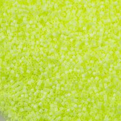 Miyuki Delica Seed Bead 11/0 Silk Inside Dyed Limeade 6g Tube DB1857
