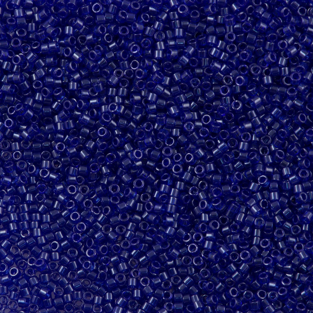 25g Miyuki Delica Seed Bead 11/0 Transparent Beryl Luster DB1896